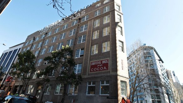 The Griffiths Tea building, in Sydney’s Surry Hills, soon to be home to Chris Lucas’s Chin Chin restaurant.