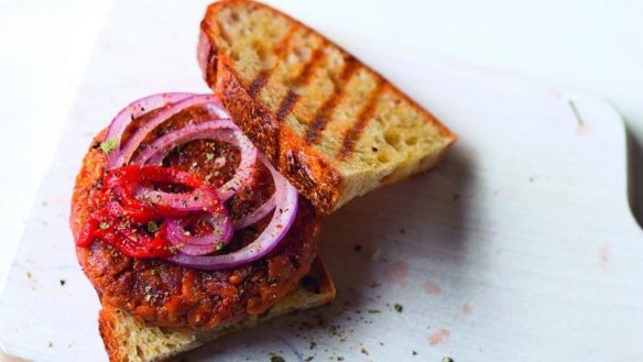 Use tempeh, miso and spices to interpret the flavours of chorizo for this patty.