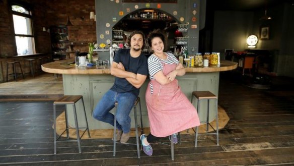 The Rochey is reborn: Co-owners Stuart Moss and Katie Marron.