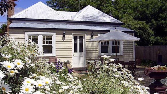 Old-style comfort ... cottage and garden.