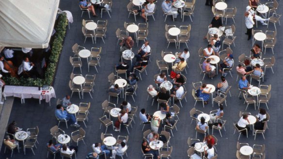 In Italy, heading out for coffee is "we" time, not "me" time.