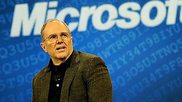 Microsoft chief research and strategy officer Craig Mundie.