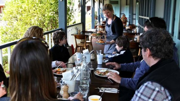 Dining comfort: Prato Cafe & Diner provides a relaxed mood the family can enjoy.