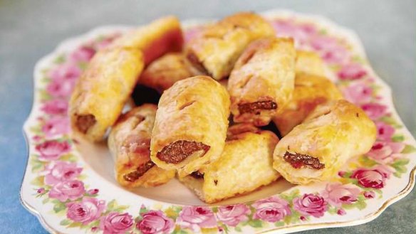 Gwen Landsberry's old-fashioned sausage rolls.