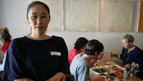 Angry outburst ... Yukako Ichikawa is closing her Surry Hills restaurant, Wafu.