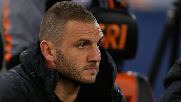 Poorly treated: Robbie Farah.