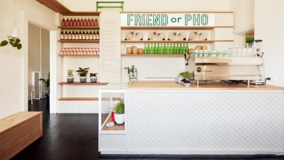 Co-owner Anna Nguyen designed the fitout at Friend or Pho.