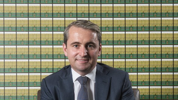 New CBA chief Matt Comyn was viewed as a potential future leader of the bank from a young age.