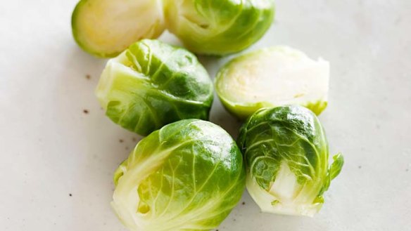 In now: Brussel sprouts.