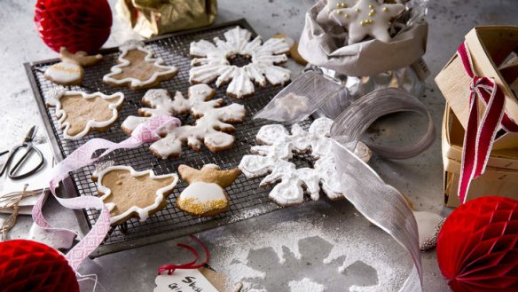 Gingerbread cookies.