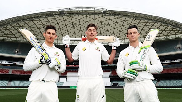 Channel Nine hopes that new players Nic Maddinson, Matt Renshaw and Peter Handscomb will revitalise the Australian team.