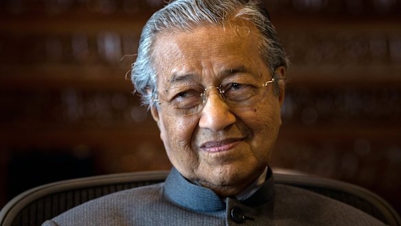 Mahathir Mohamad, Malaysia's former prime minister and now opposition leader.