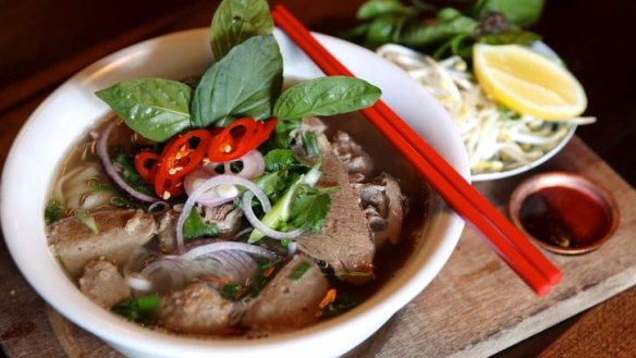 'Some come as far as SoHa (south of the harbour) for the beef pho.'