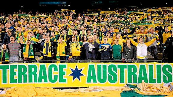 Climb aboard: The Socceroos are growing in stature among Australian sporting fans, and will only grow further if they make it to Brazil.