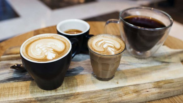 Milky: Between 80 and 85 per cent of coffee ordered at cafes is for a latte, flat white or cappuccino.