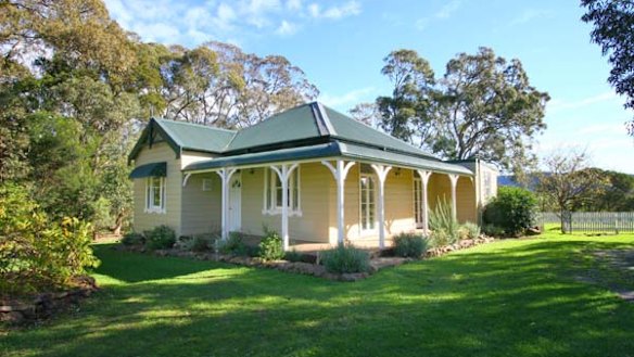 Spacious ... the weatherboard cottage was renovated two years ago.