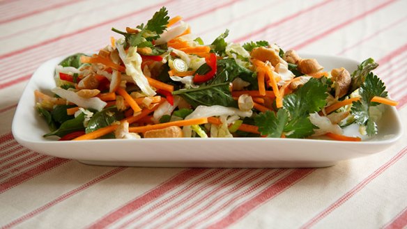 Frank Camorra's Vietnamese coleslaw.