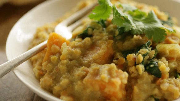 This dahl is perfect for vegetarians who want to eat in a hurry.