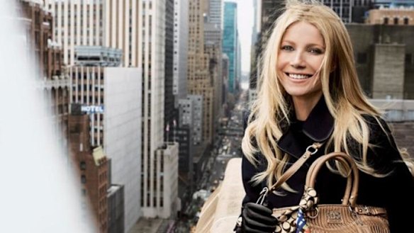 Gwenyth Paltrow in an advertisement for the Coach handbag empire, which is also seeking a customised tax deal in Luxembourg.