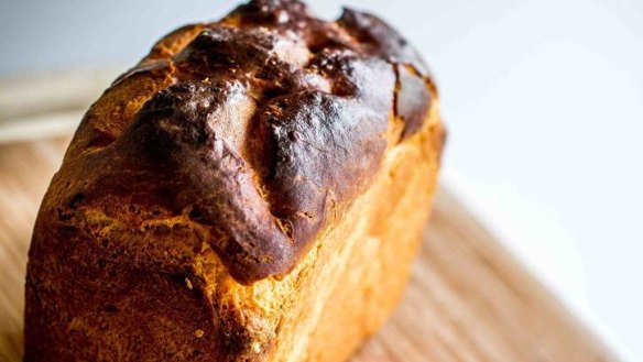 Smell that aroma ... A fresh-baked brioche from Silo Bakery. Who could possibly resist the temptation?