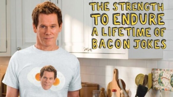 Kevin Bacon is the new spokesperson for the American Egg Board.