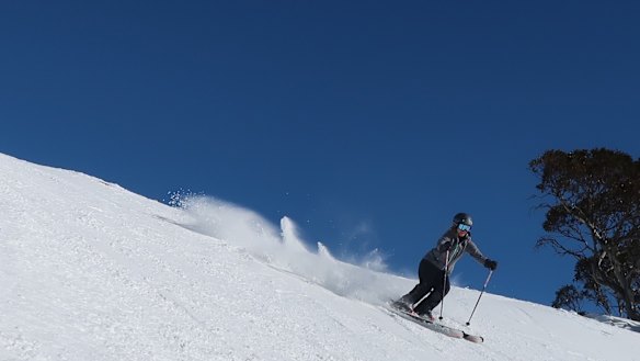 Skiers at Perisher