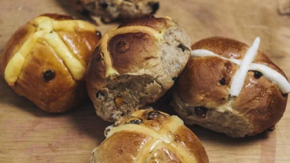 Hot cross buns put to the taste test.