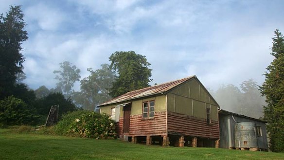 Remote reaches ... Youdale's Hut, one of the old stockmen's huts on the route.