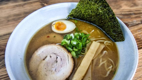 Filling: Chili miso ramen.