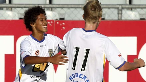 Handed the keys of Gold Coast United ... Mitch Cooper.