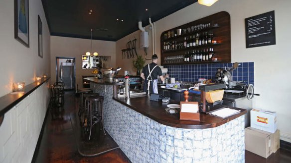 Stand-out: The tiled bar at Smithward.