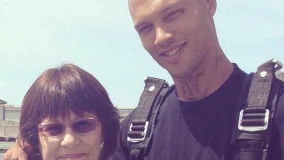 A photo of Meeks with his mother, Katherine Angier, was also posted to the online fundraising page.