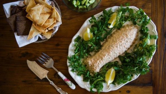 Blast from the past: Salmon mousse is a fabulously retro dish which has stood the test of time.