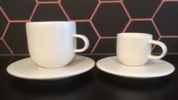 Special touch: specially designed crockery at Altius.