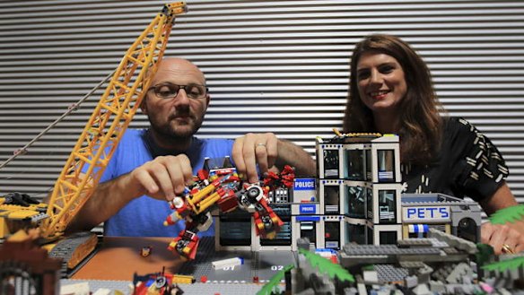 Animal logic: David Burrows and Amber Naismith.