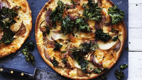 Add plant-based meals such as potato, kale and oyster mushroom pizza to the menu.