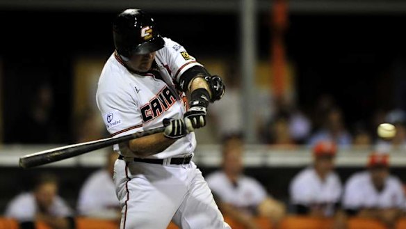 Canberra Cavalry player Michael Wells.
