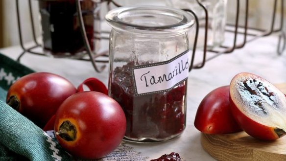 Good Living: Jane Strode
 Tamarillo chutney
 11th September 2012
 Photo: Steven Siewert
 Styling Berni Smithies