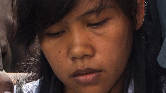 Mary Jane Veloso in March, before her eleventh hour reprieve.