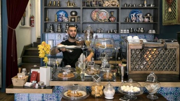 Designer's touch: The Turkish Tea House combines cafe and homewares store.