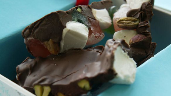 Rocky road makes a great Christmas gift.