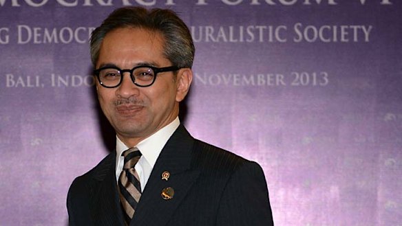 "An apology [by Australia] would not have have been necessary if they had followed our initial suggestion":  Dr Marty Natalegawa.