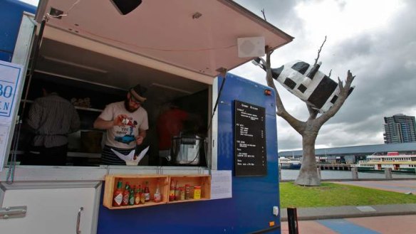 Gumbo Kitchen trading in Docklands in 2012.