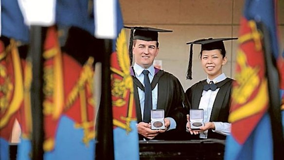 Top ADFA graduates off to flying start