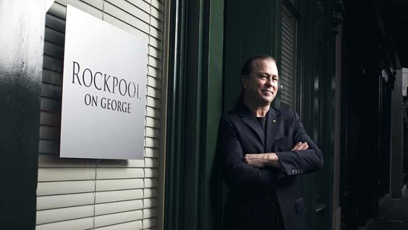 Ready to move on: Neil Perry at Rockpool's premises in The Rocks, where it has been a fine dining institution since it opened in 1989. The George Street restaurant will close in September.