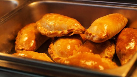 Empanadas ready to eat.