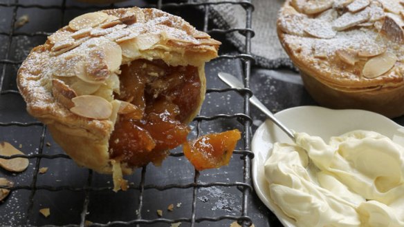 Apricot pie.