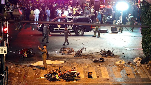 An attack on a shrine in central Bangkok in August 2015  killed 20 people and injured more than 120.