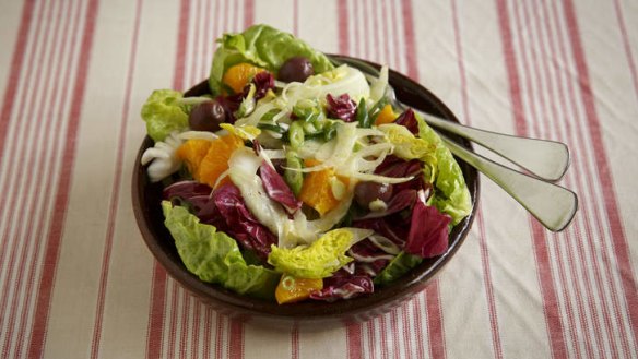Zesty: This salad's zesty, cleansing flavours combine well with a range of dishes.