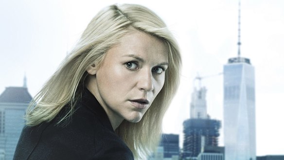 Claire Danes in season six of the high-stakes thriller 